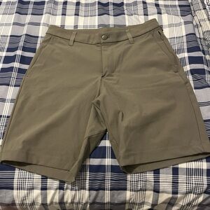 lululemon athletica Men's Olive Performance Shorts